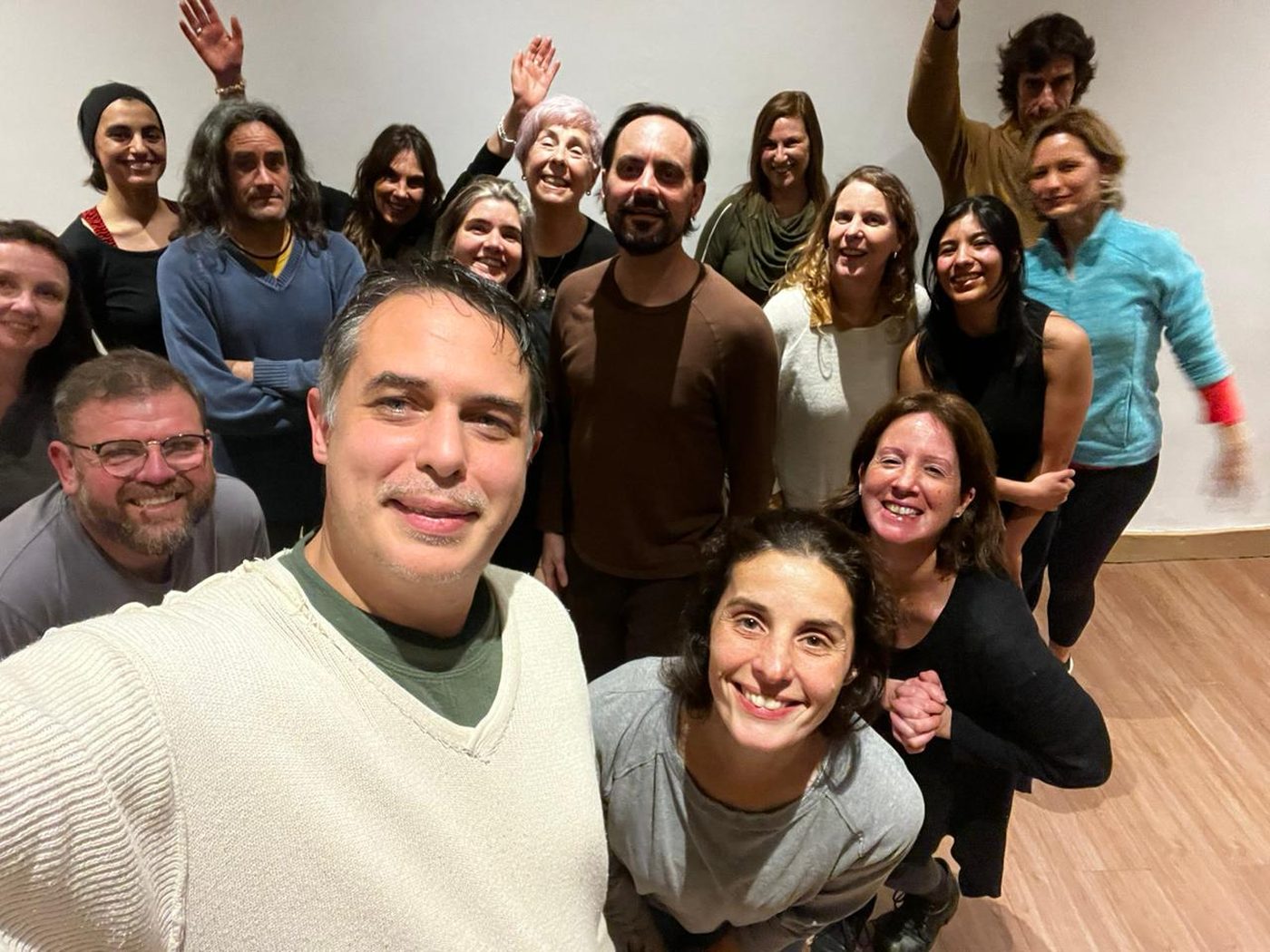 Le groupe du séminaire, à la fin. La Plata, juillet 2024.